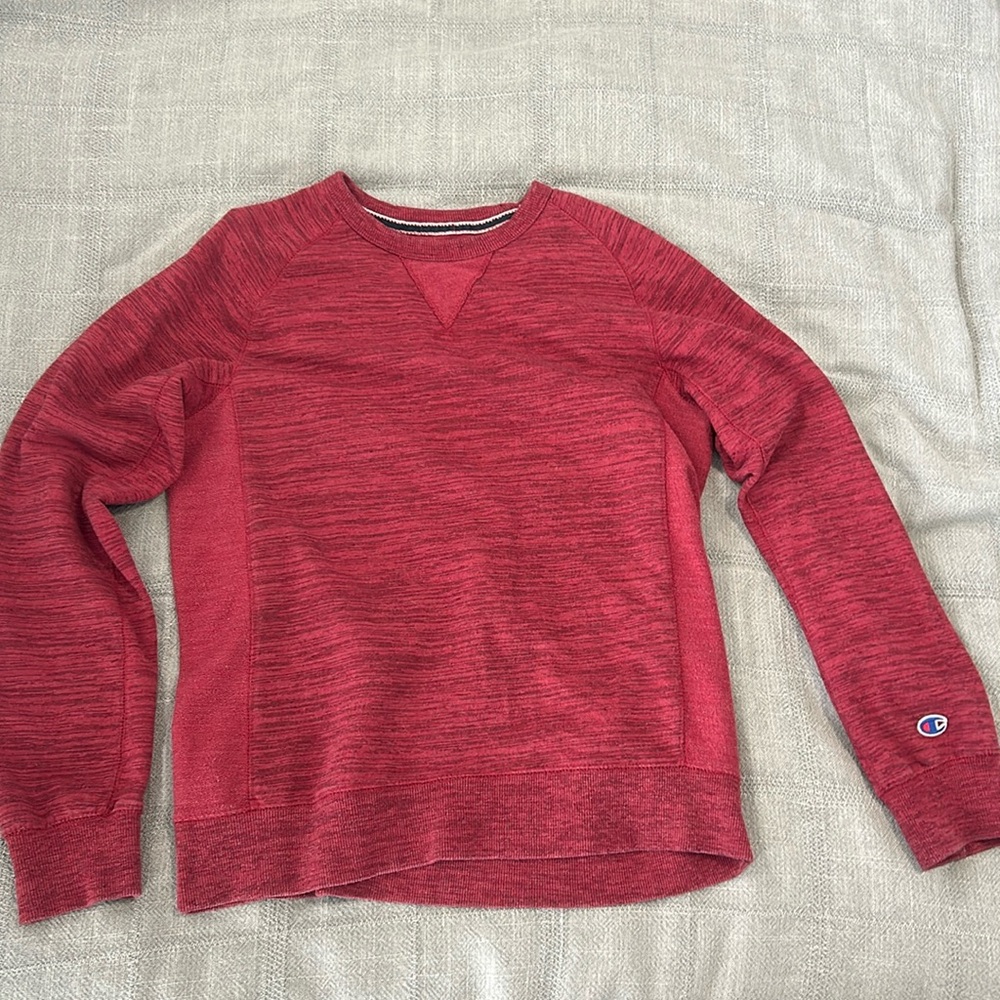 Large Red Champion Sweater